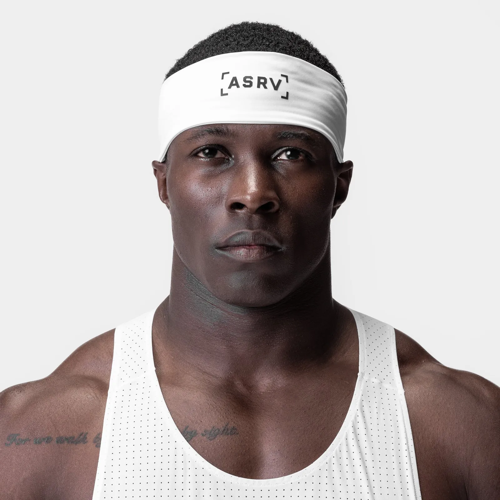 0939. WarpFlexx™ Headband - White "Bracket"