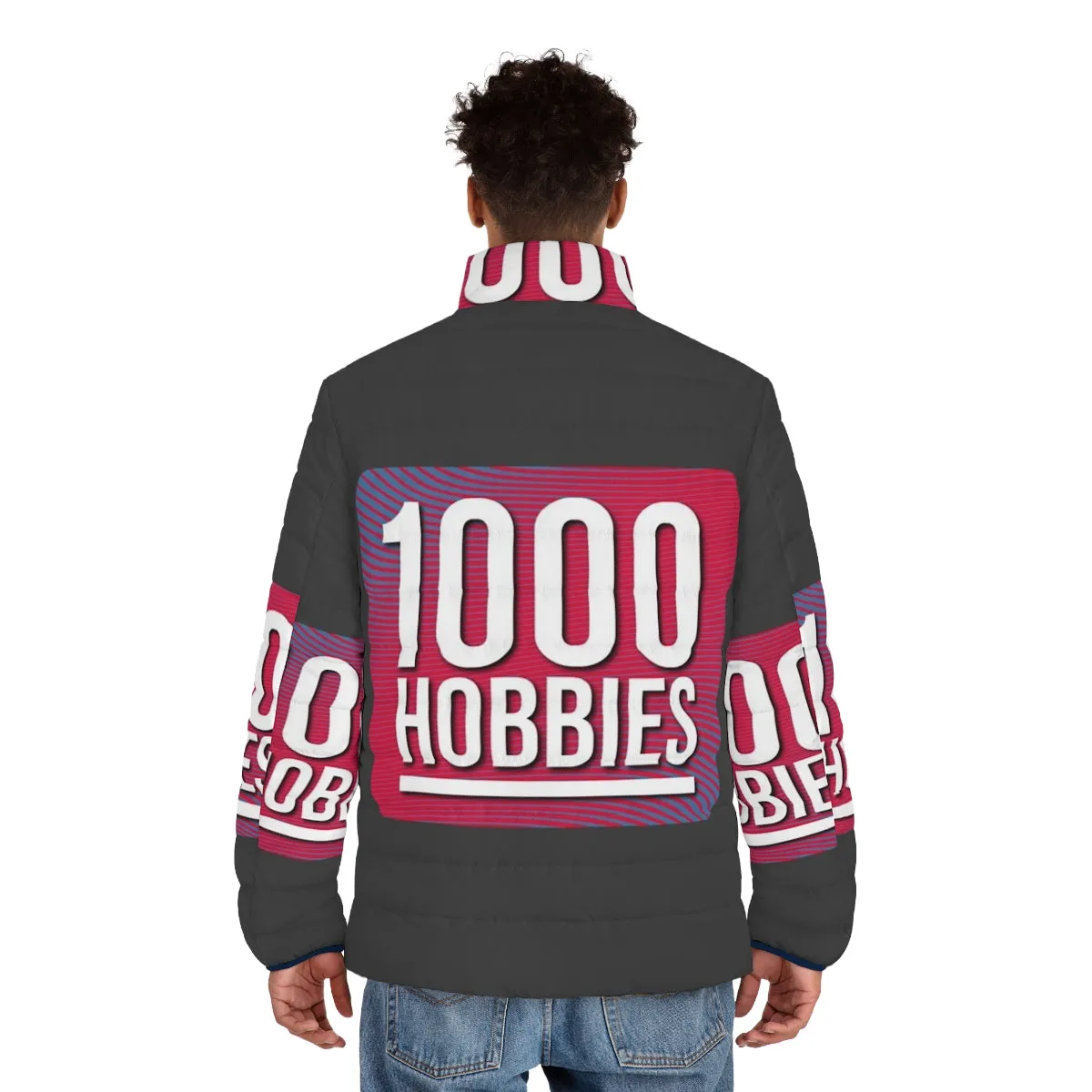 1000 Hobbies Podcast Puffer Jacket - Cozy and Stylish for Hobby Enthusiasts