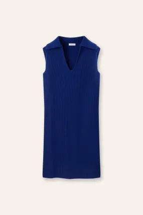 ABBY cashmere midi dress (Navy)