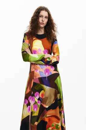 Abstract Dress - Multi