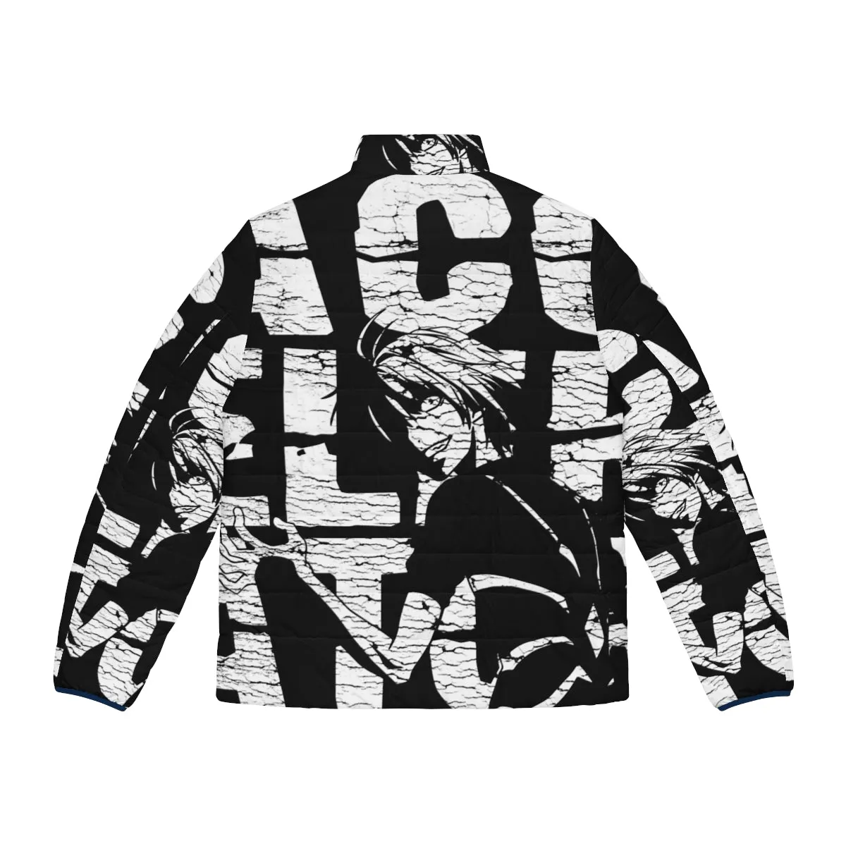 Accelerator Vintage Puffer Jacket - Nostalgic Anime Inspired Fan Apparel