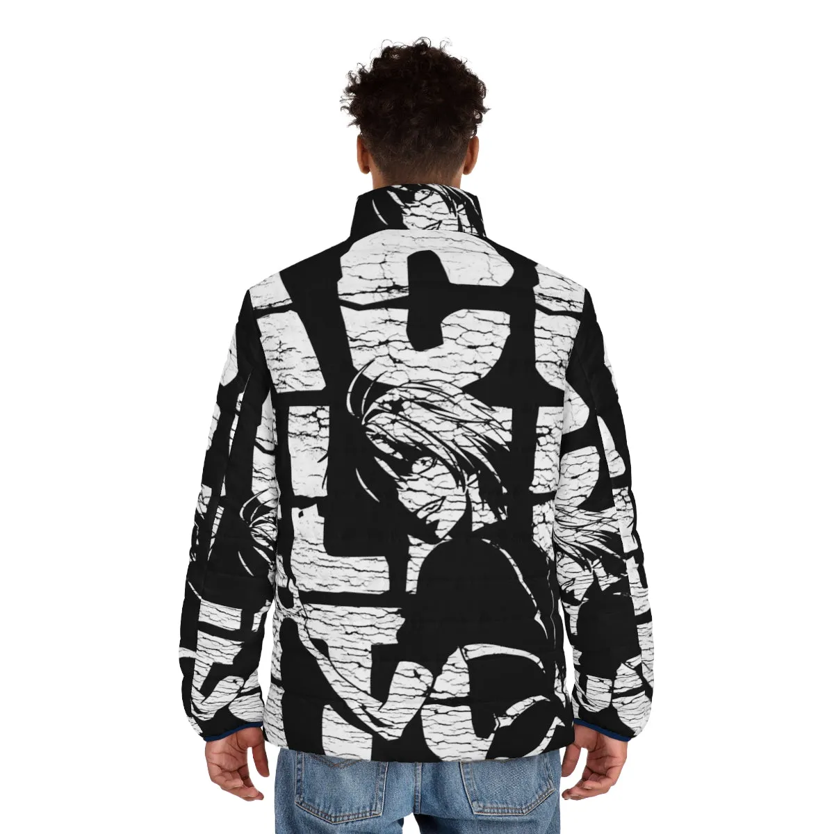 Accelerator Vintage Puffer Jacket - Nostalgic Anime Inspired Fan Apparel