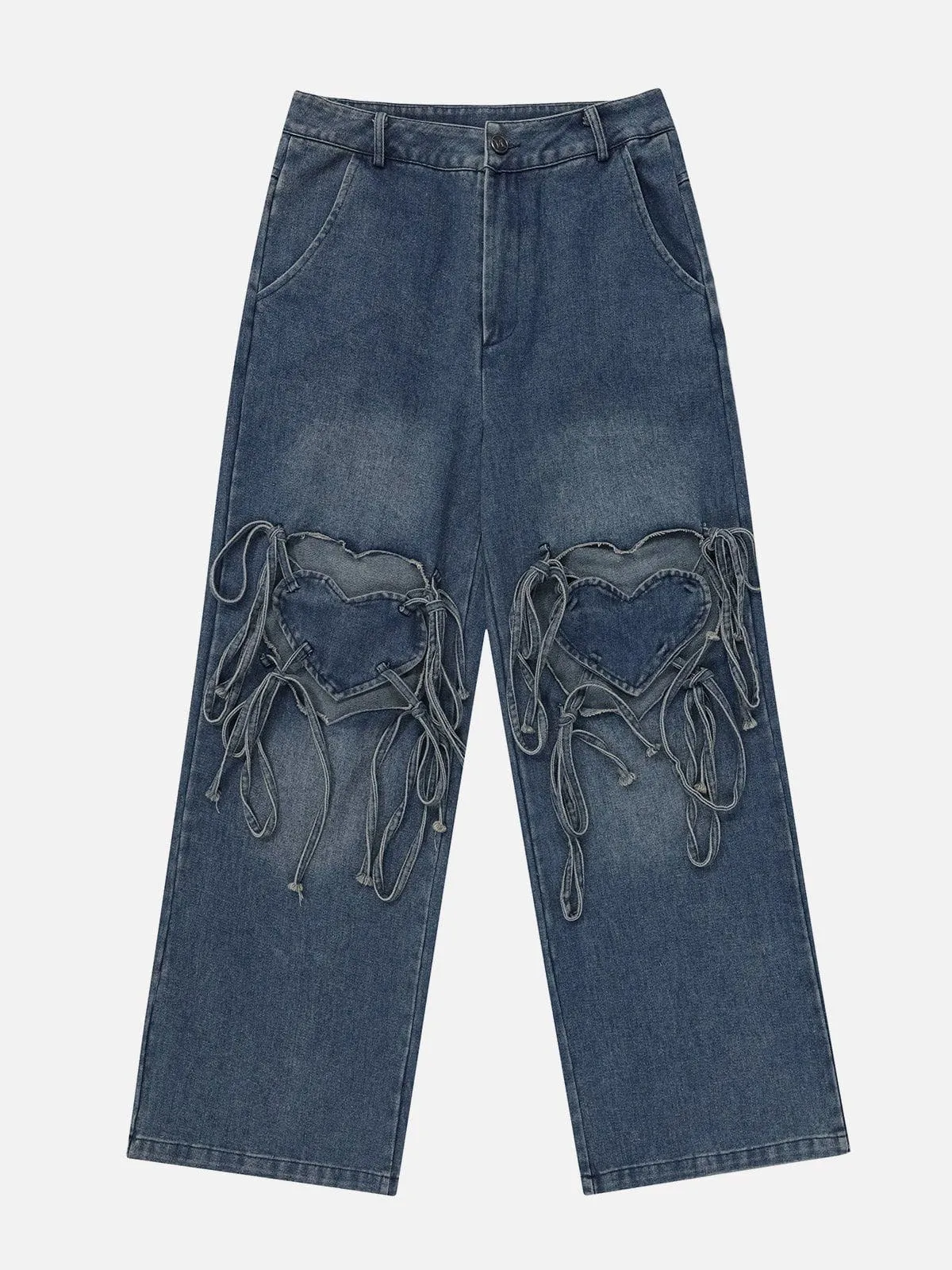 Aelfric Eden Detachable Cut-Out Heart Jeans