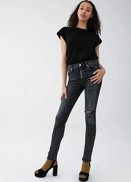 AGOLDE - Sophie Highrise Skinny in Silence