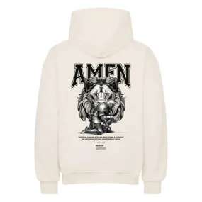 Aktion: Amen Oversized Hoodie BackPrint