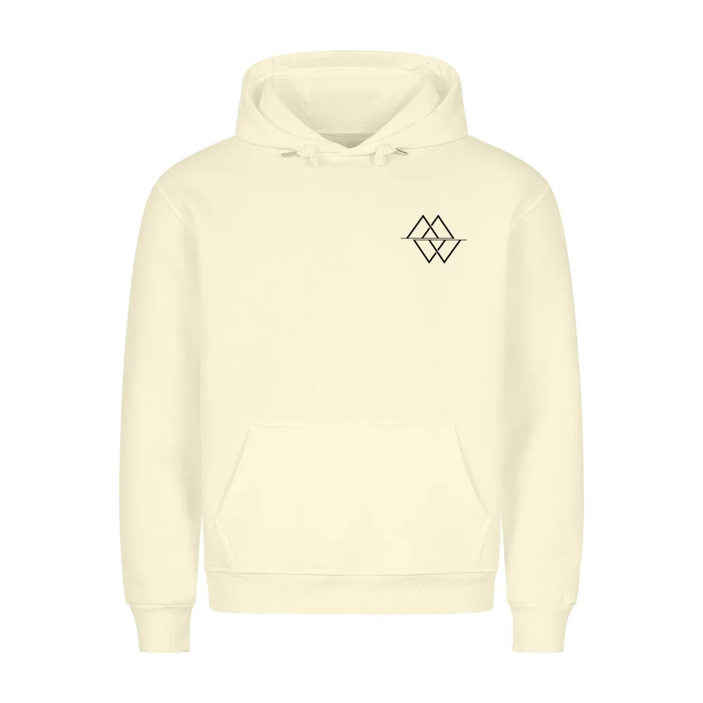 Aktion: Mountain Movers Logo minimalistisch Hoodie