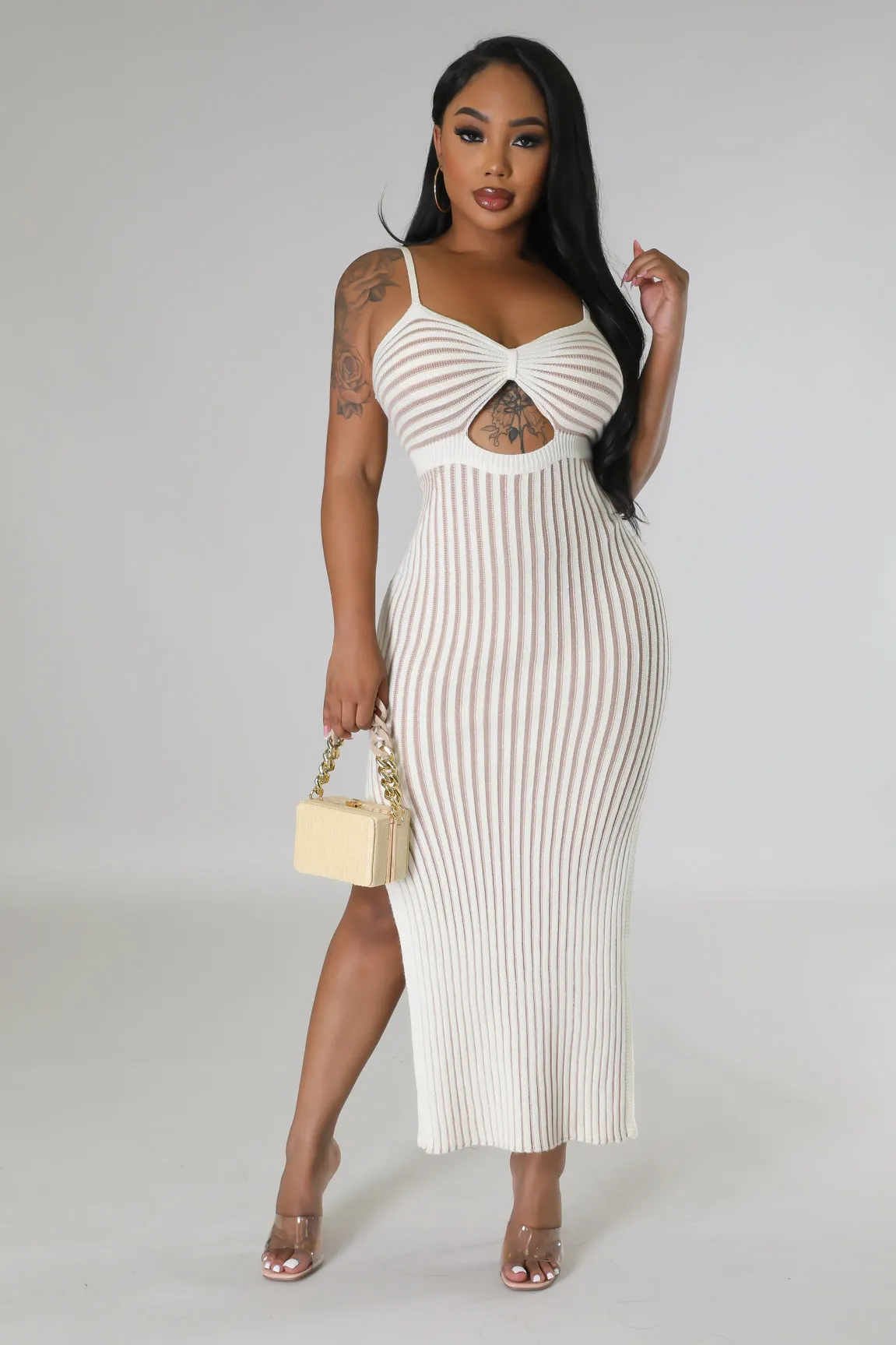 ANASTASIA DRESS | IVORY