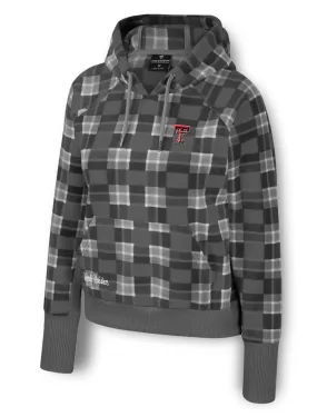 Arena Texas Tech "Plugged in" WOMEN'S Plaid Fleece Hoodie