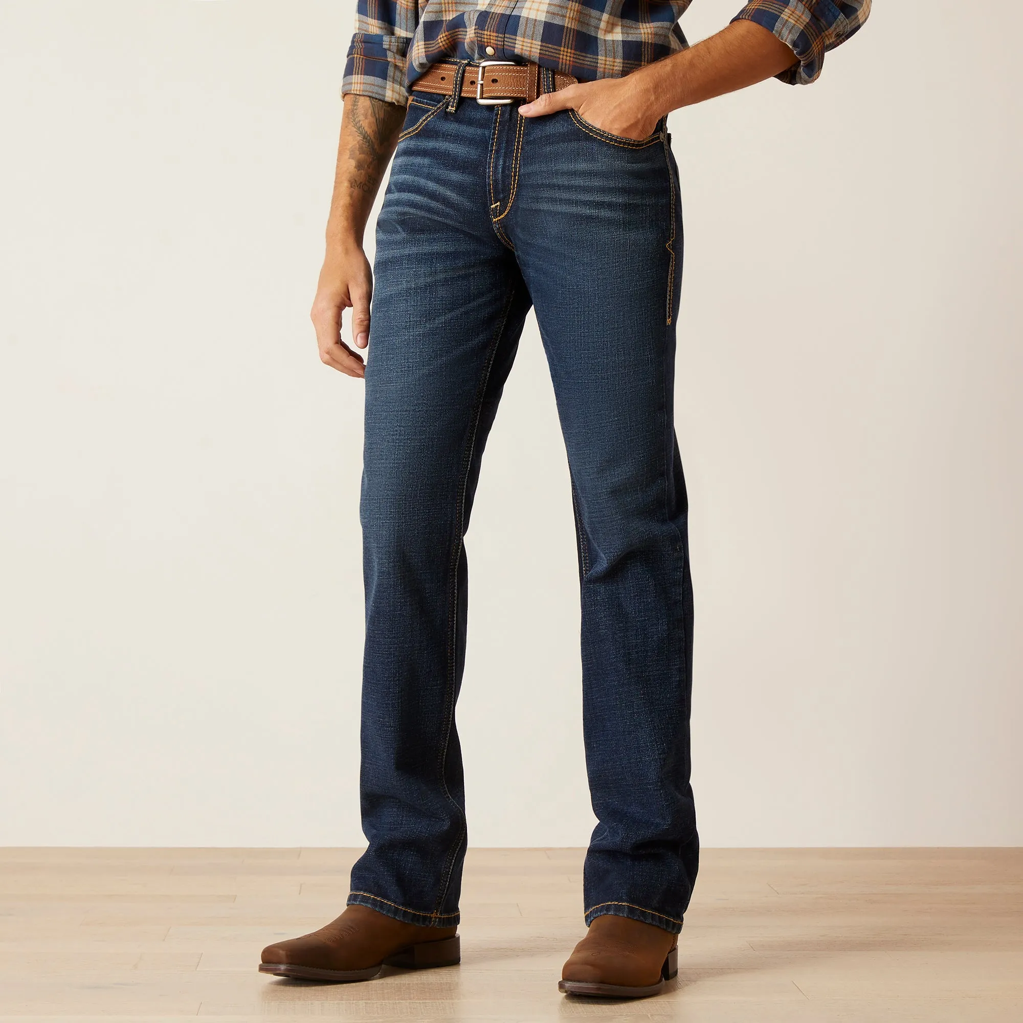 Ariat Men's Reese Slim Fit Jeans Tornado