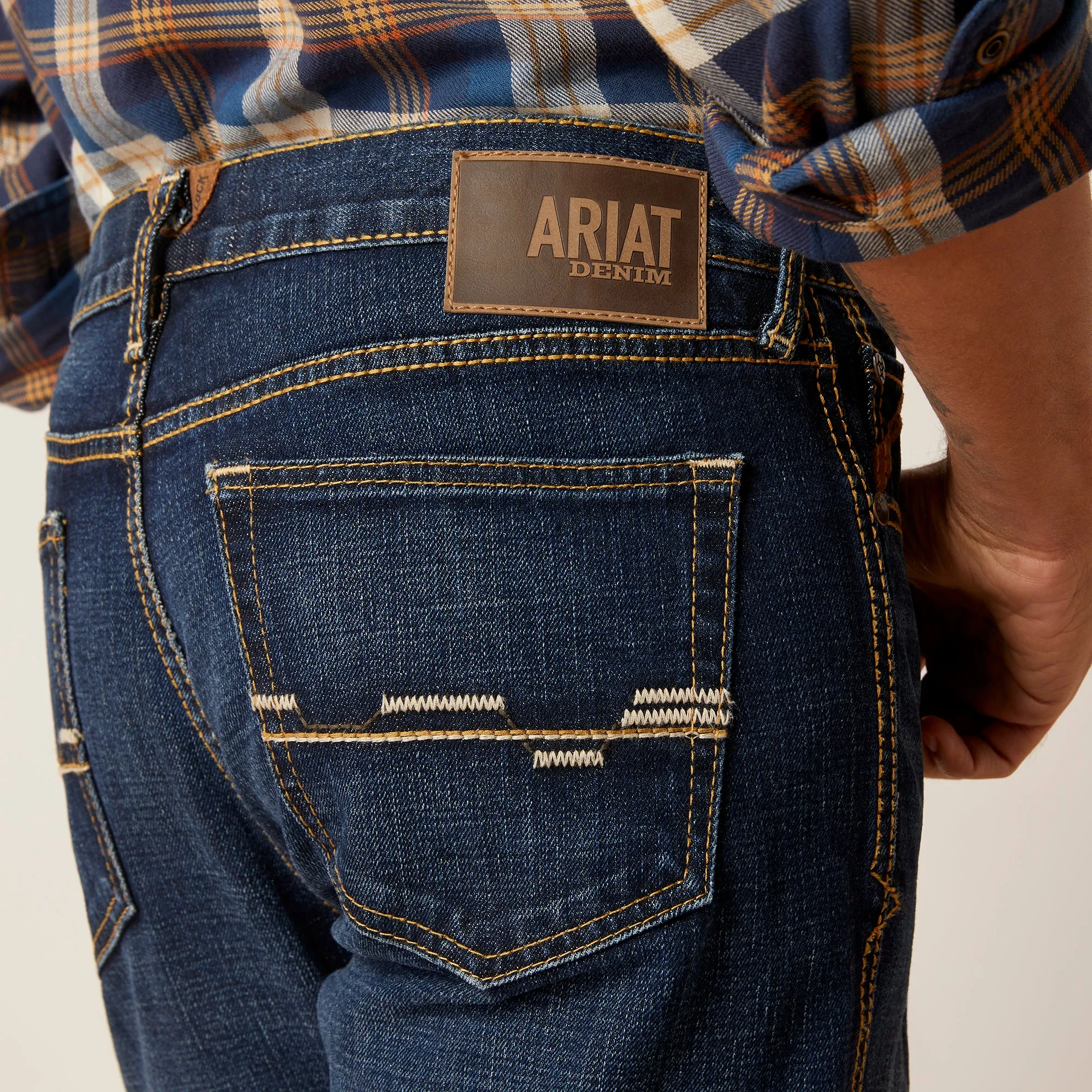 Ariat Men's Reese Slim Fit Jeans Tornado