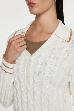 Athena Knit Top - Natural