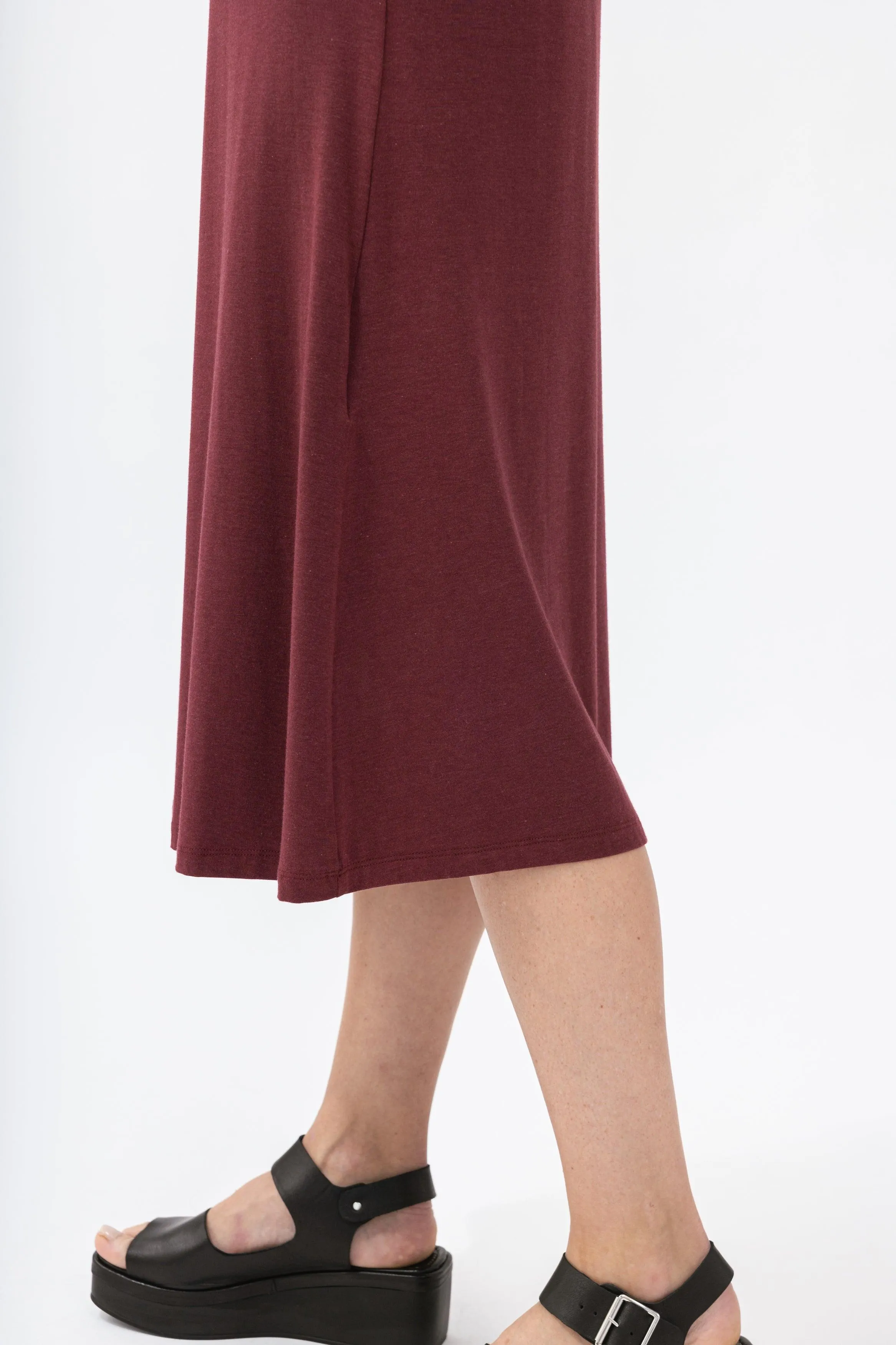 Bamboo Contrast Sleeve Dress