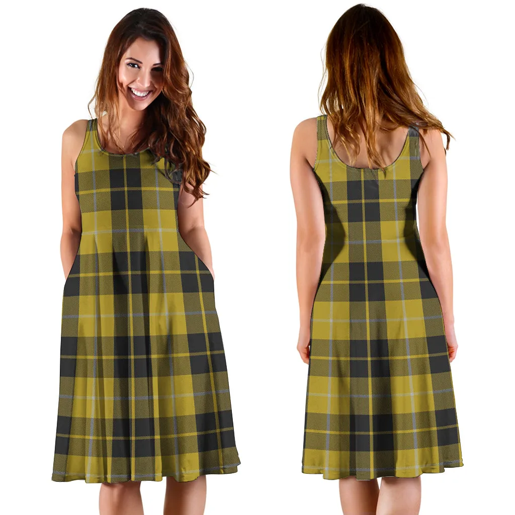 Barclay Dress Tartan Sleeveless Midi Womens Dress