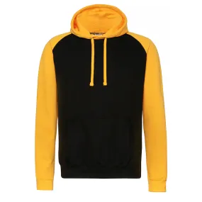 Baseball Hoodie | JET BLACK/GOLD