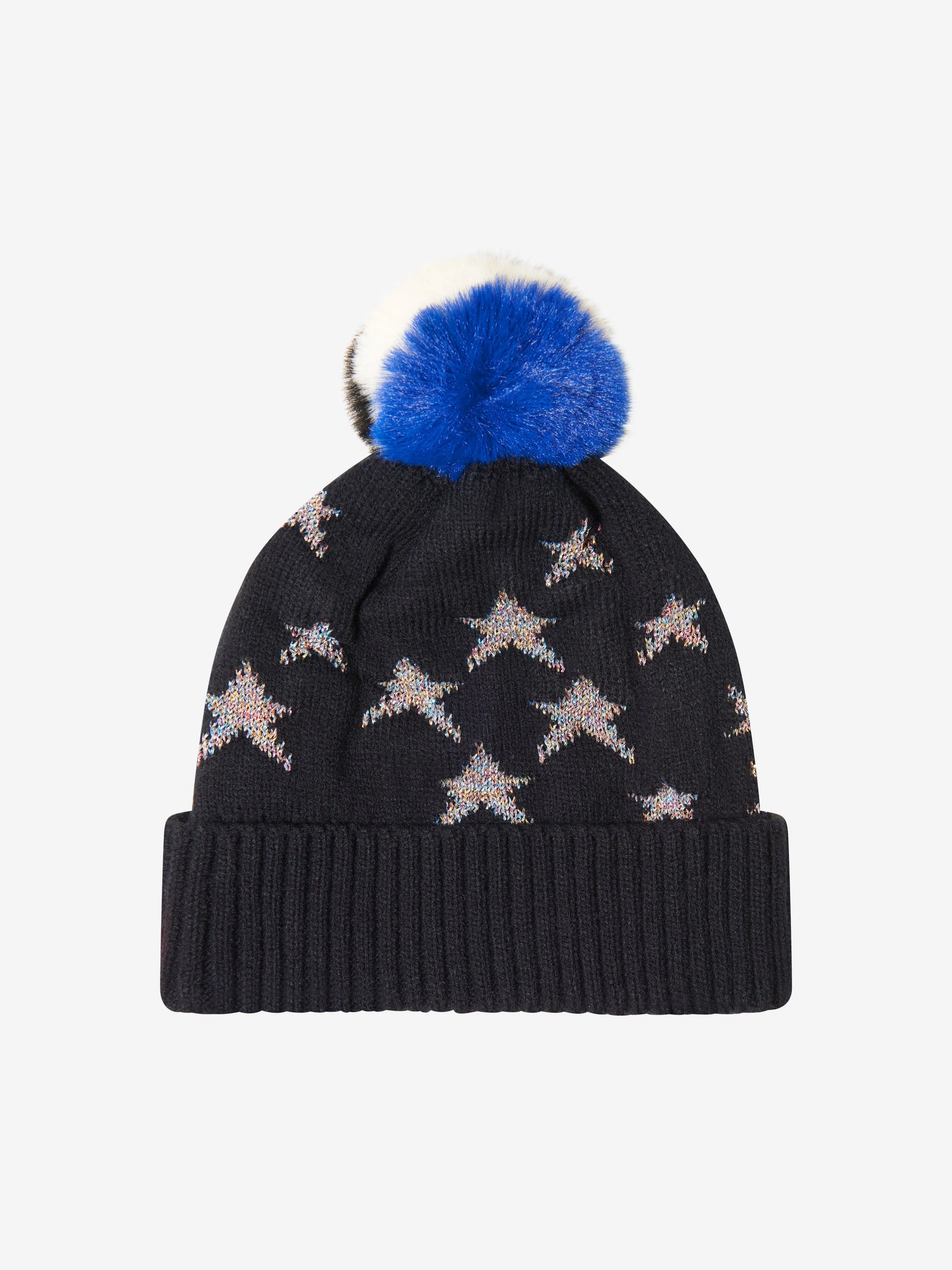 Billieblush Girls Knitted Pom Pom Hat