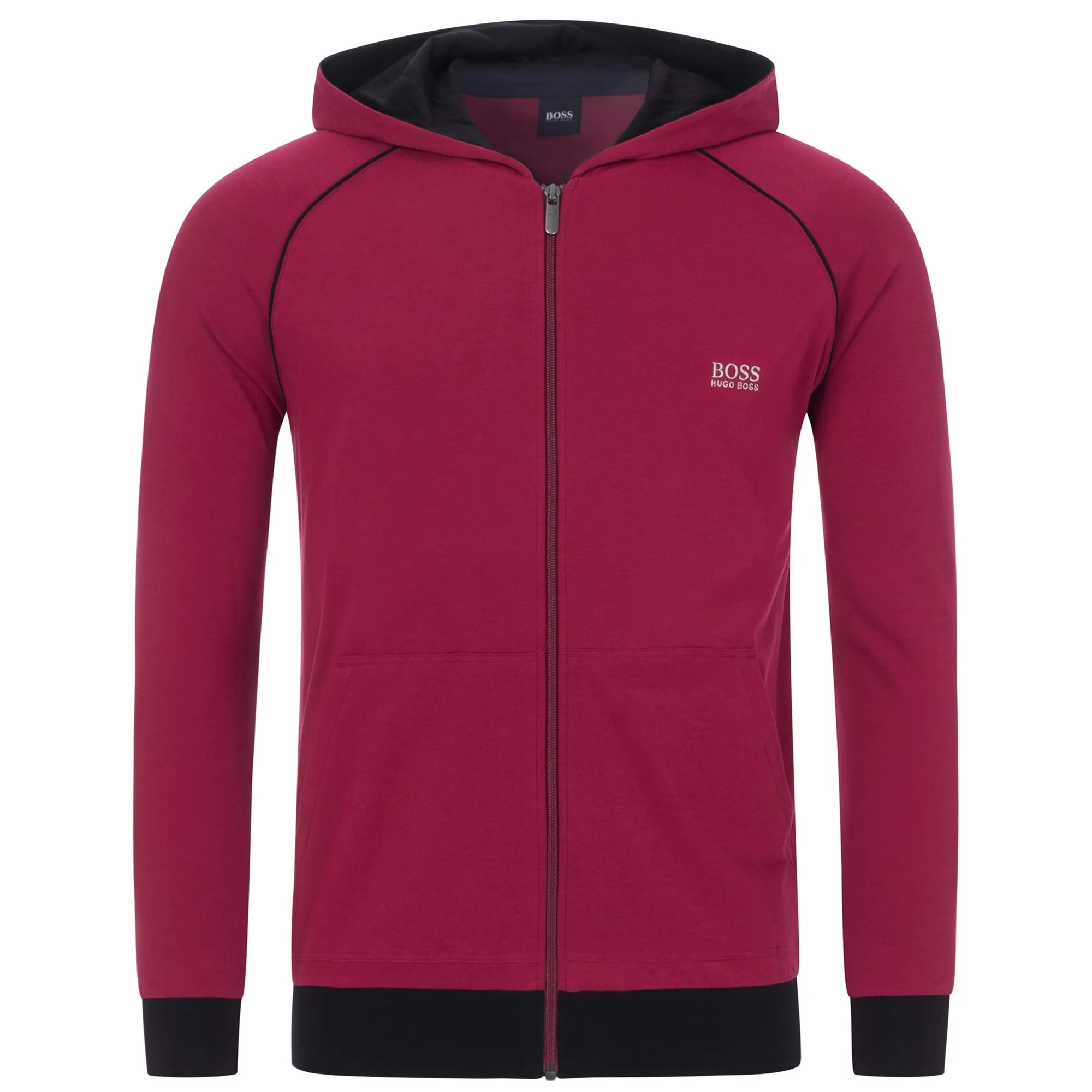 Bodywear Mix and Match Lightweight Zip Through Hoodie