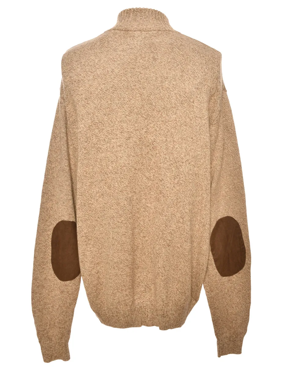 Brown Chaps Long Sleeved Jumper - XL