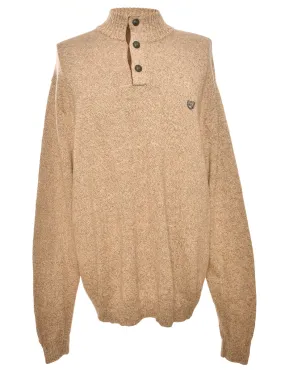 Brown Chaps Long Sleeved Jumper - XL