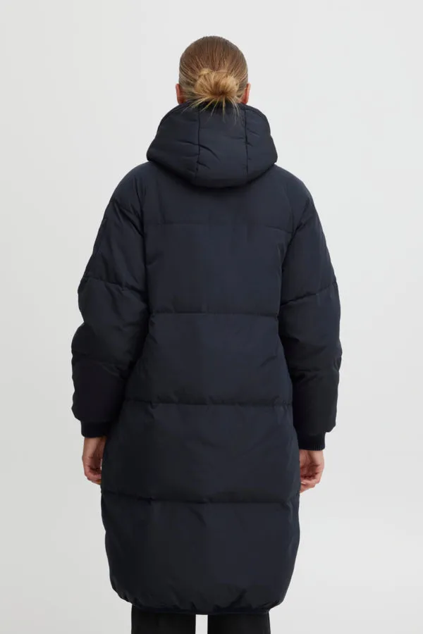 Bunala Down Coat Dark Navy