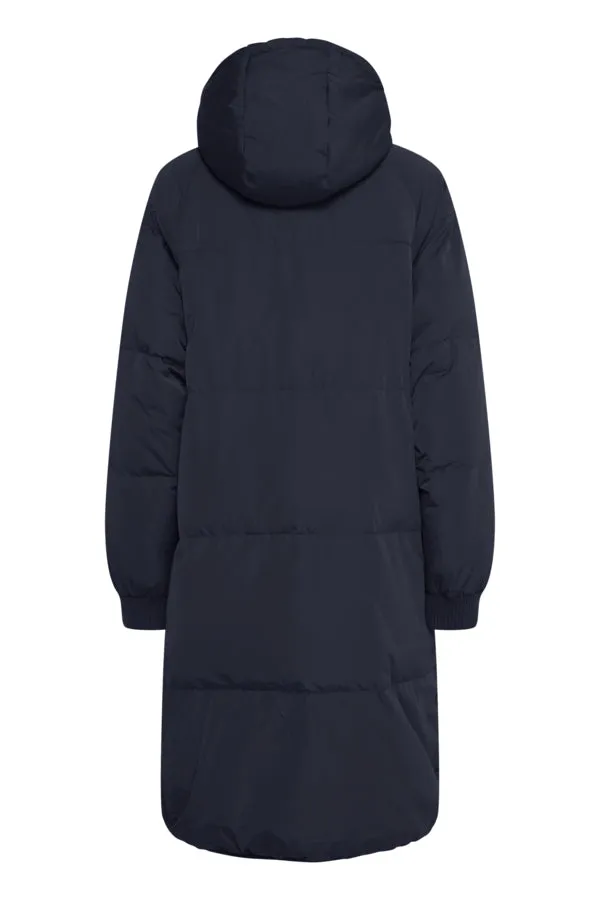 Bunala Down Coat Dark Navy