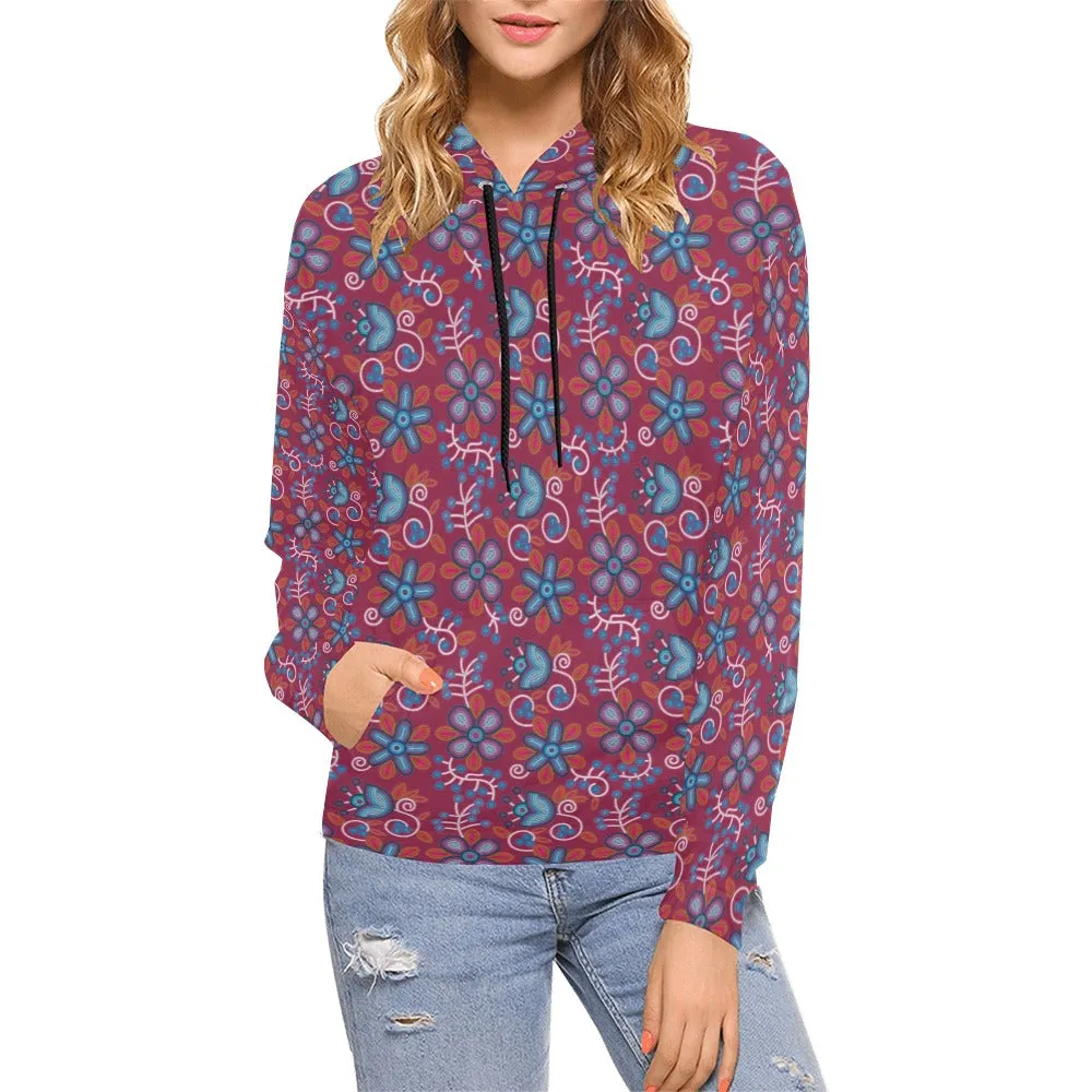 Cardinal Garden Hoodie for Women (USA Size)