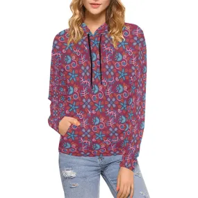 Cardinal Garden Hoodie for Women (USA Size)