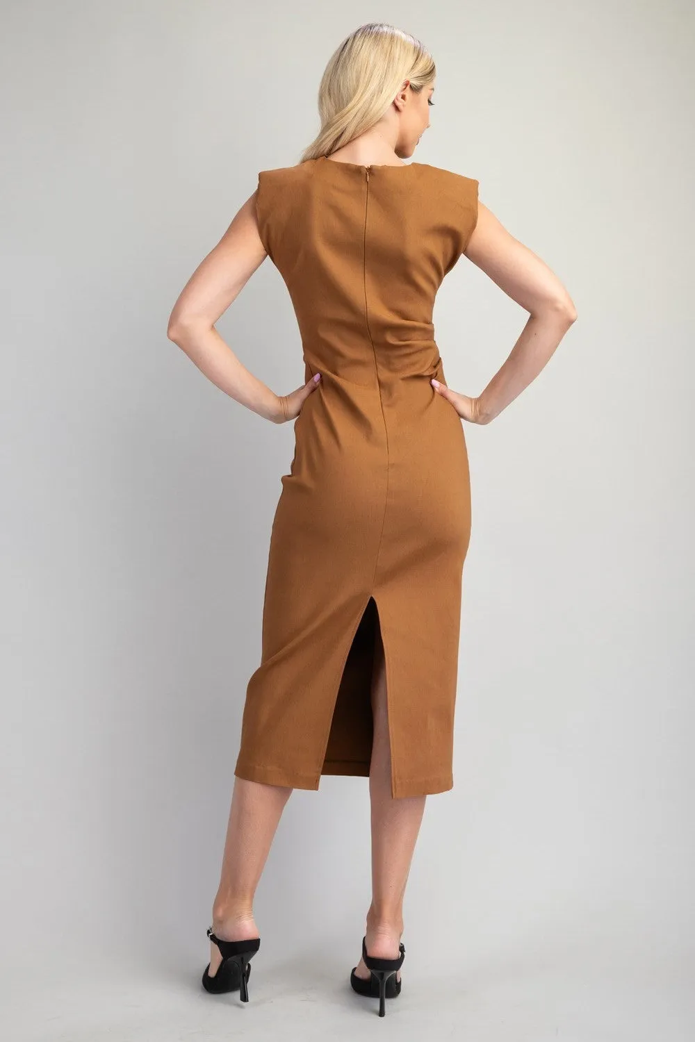 Cassandra Maxi Dress - Camel