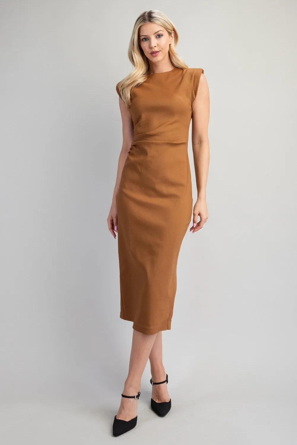 Cassandra Maxi Dress - Camel