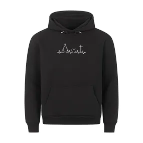 Christmas Heartbeat Hoodie