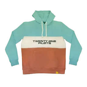 Color Block Hoodie (Blue)