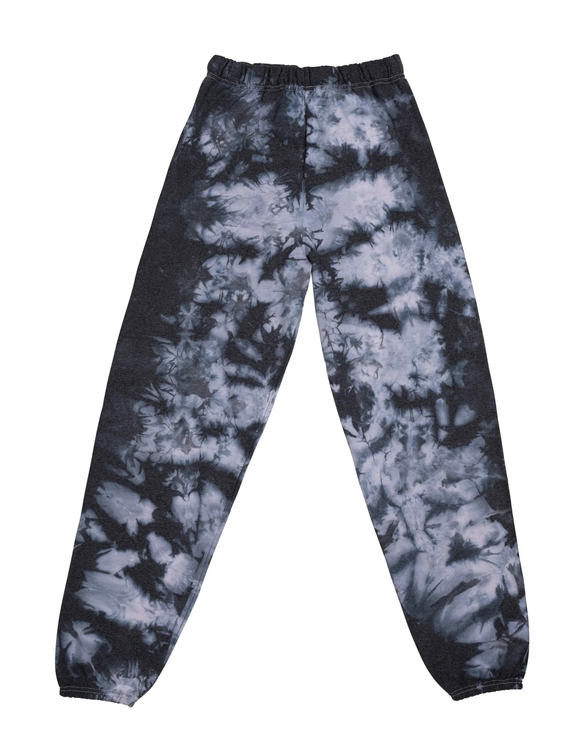 Crystal Dye Essential Fleece Sweatpants - Black