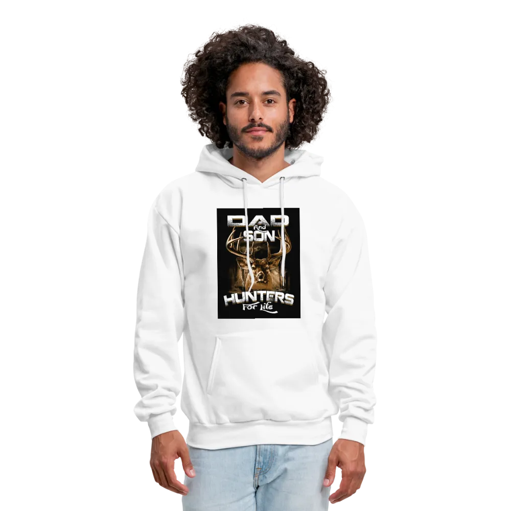 Dad & Son Hunters For Life Men's Hoodie