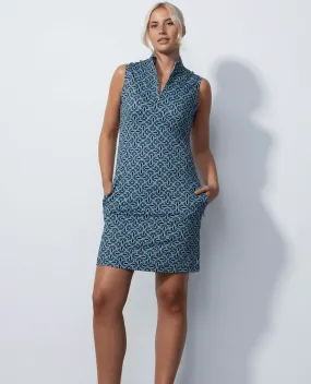 DAILY SPORTS Twine Dress 019 Navy