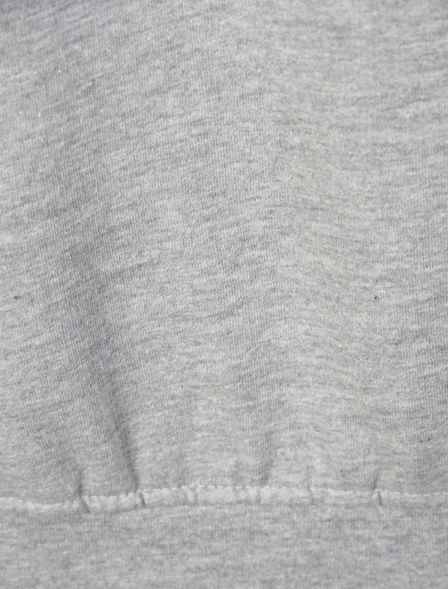 Darryl Double Pocket Crew Sweatshirt In Light Grey Marl