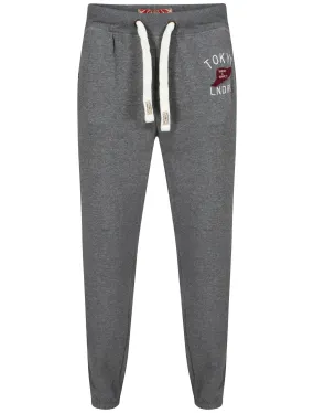 Dawsons Peak Sweatpants in Mid-Grey Marl - Tokyo Laundry