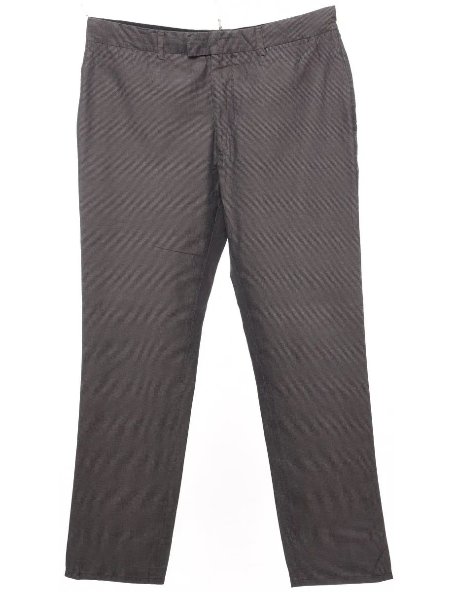 DKNY Classic Straight-Fit Trousers - W33 L30