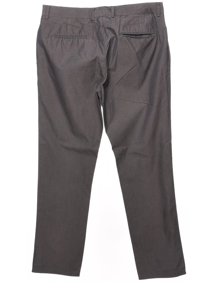 DKNY Classic Straight-Fit Trousers - W33 L30