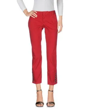 Dsquared2 Women Denim trousers Red 4 UK