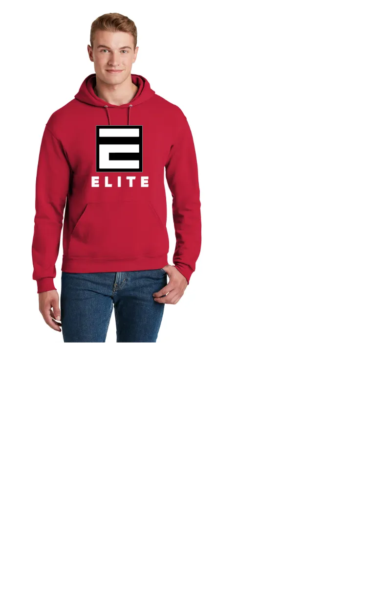 ELITE SOFTBALL 50/50 HOODIE LONG SLEEVE LESS NUMBER