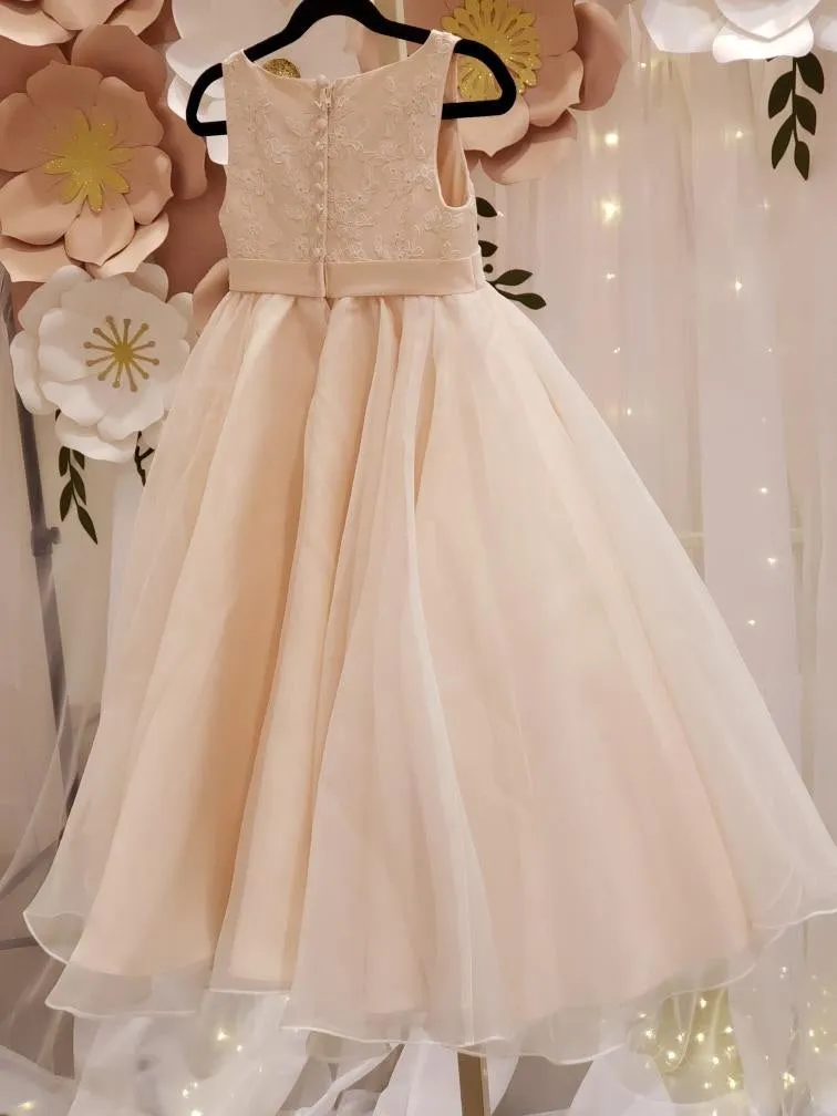 Emma Bridal Floor Length Tulle Dress