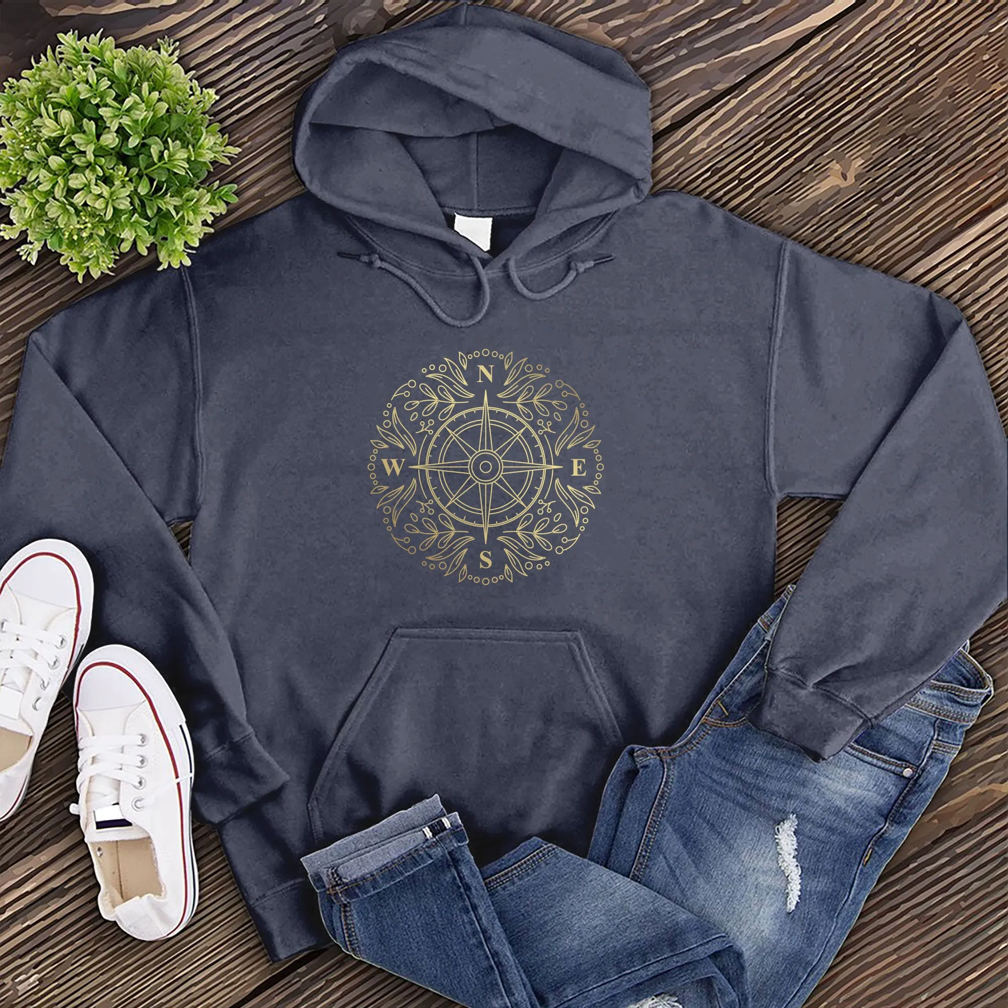 Flora Compass Hoodie