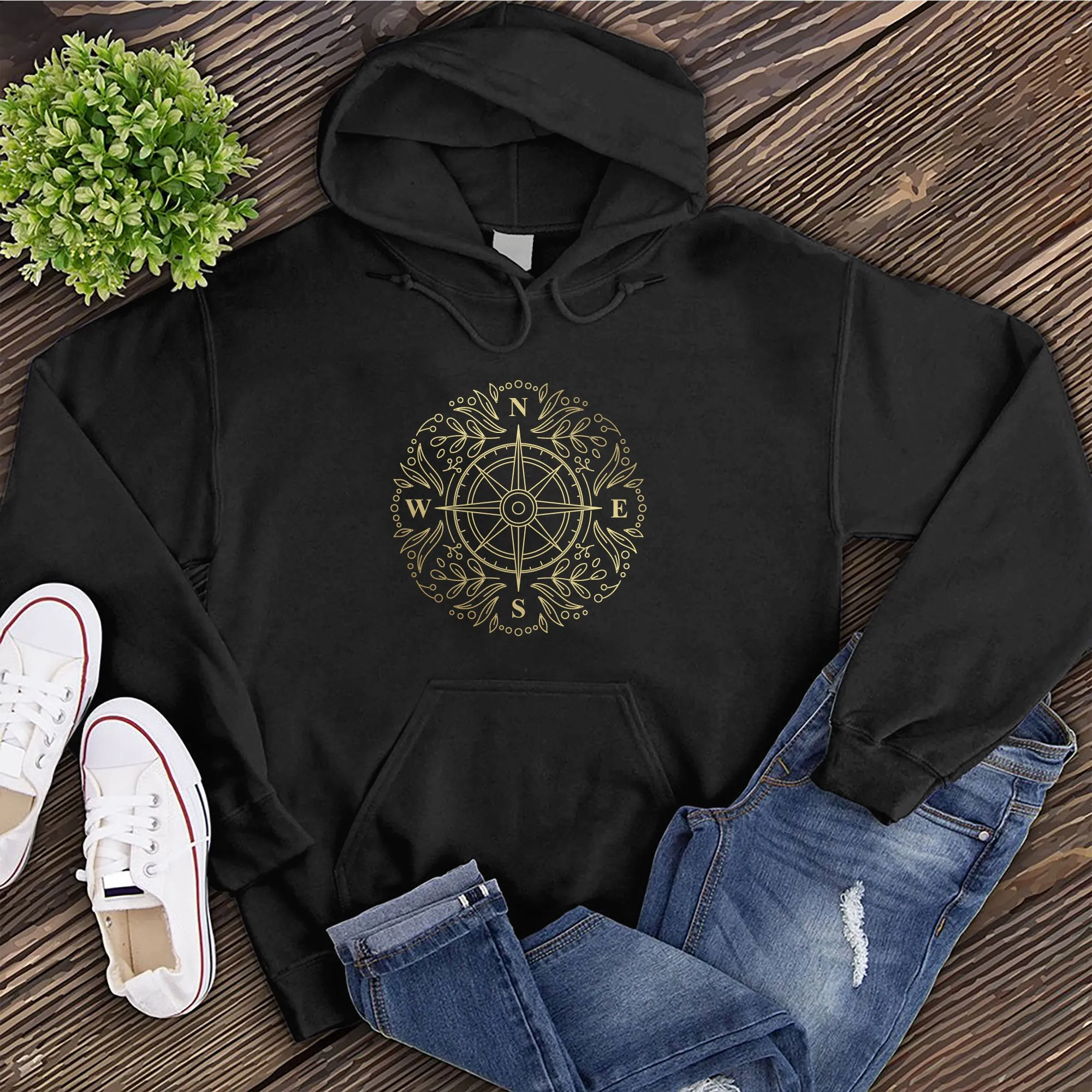 Flora Compass Hoodie