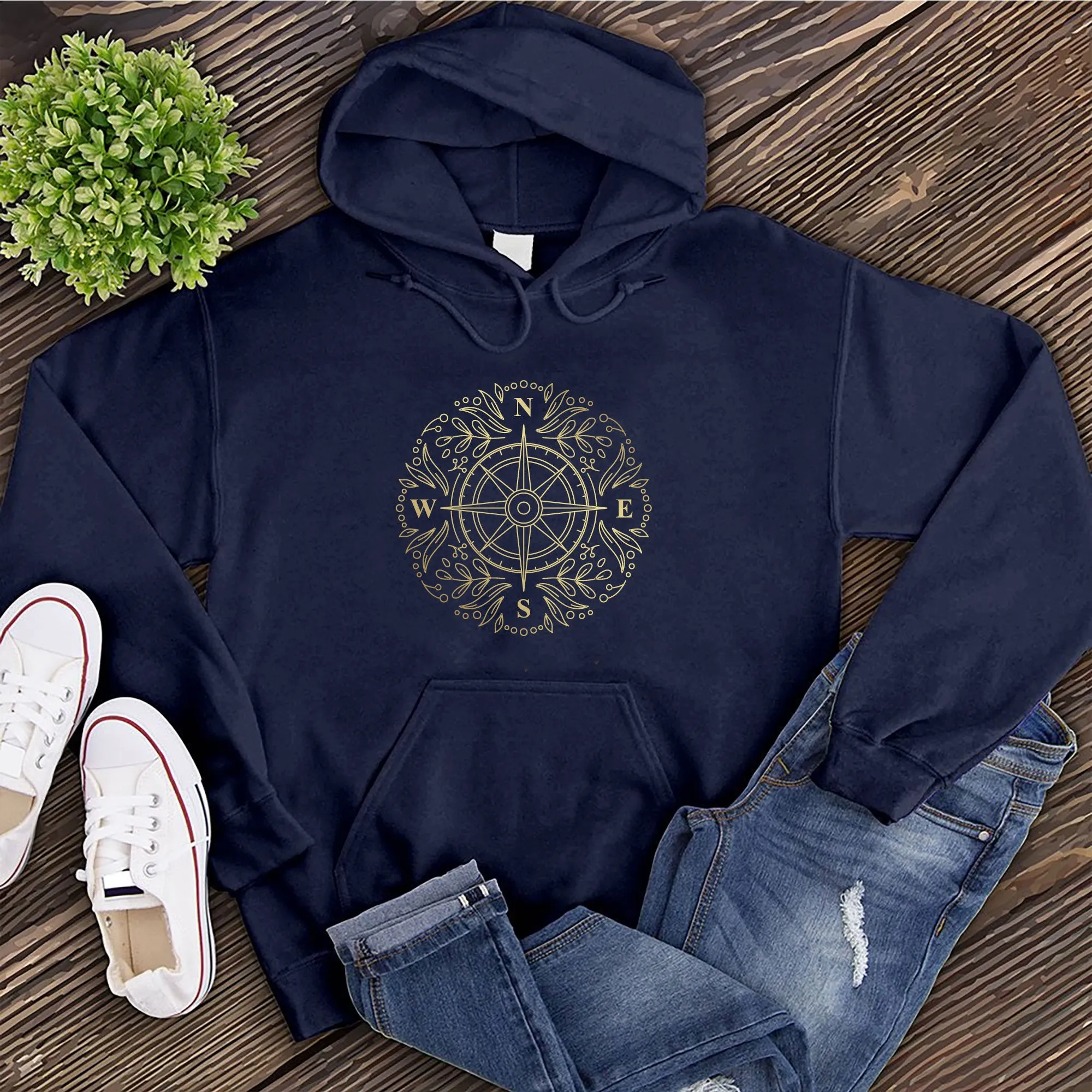 Flora Compass Hoodie