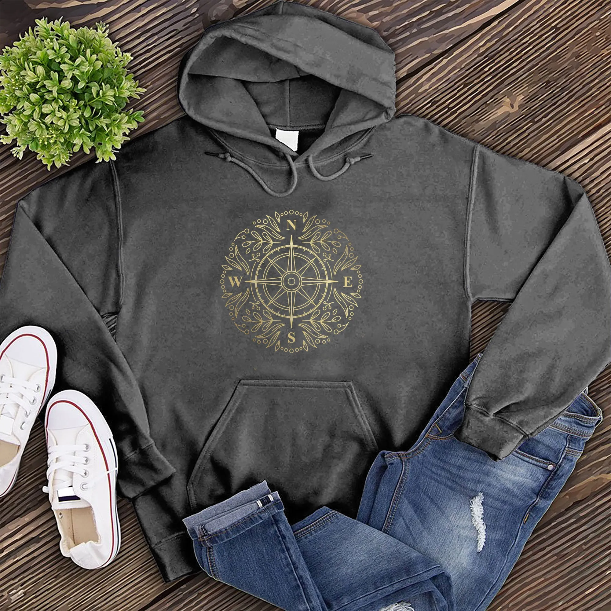 Flora Compass Hoodie