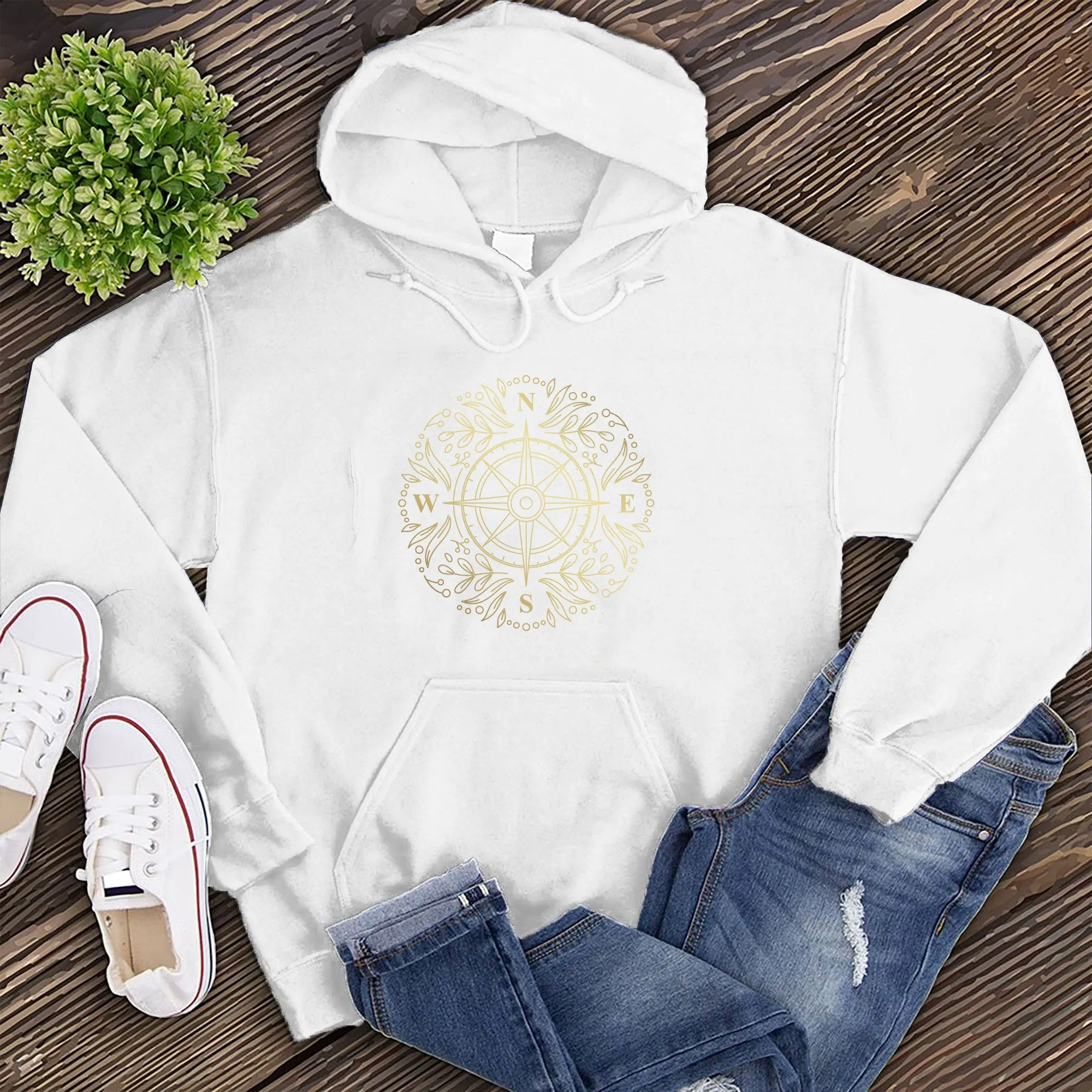 Flora Compass Hoodie