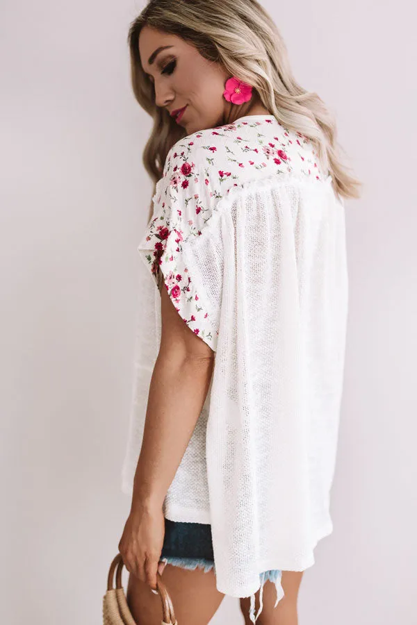 Floral Daze Knit Top