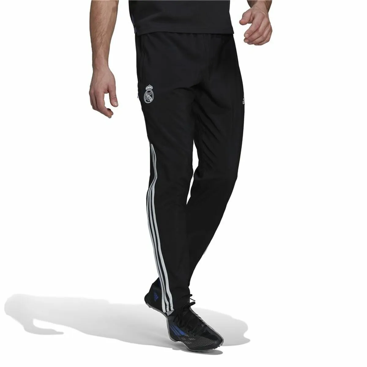 Football Training Trousers for Adults Adidas Condivo Real Madrid 22 Black Men