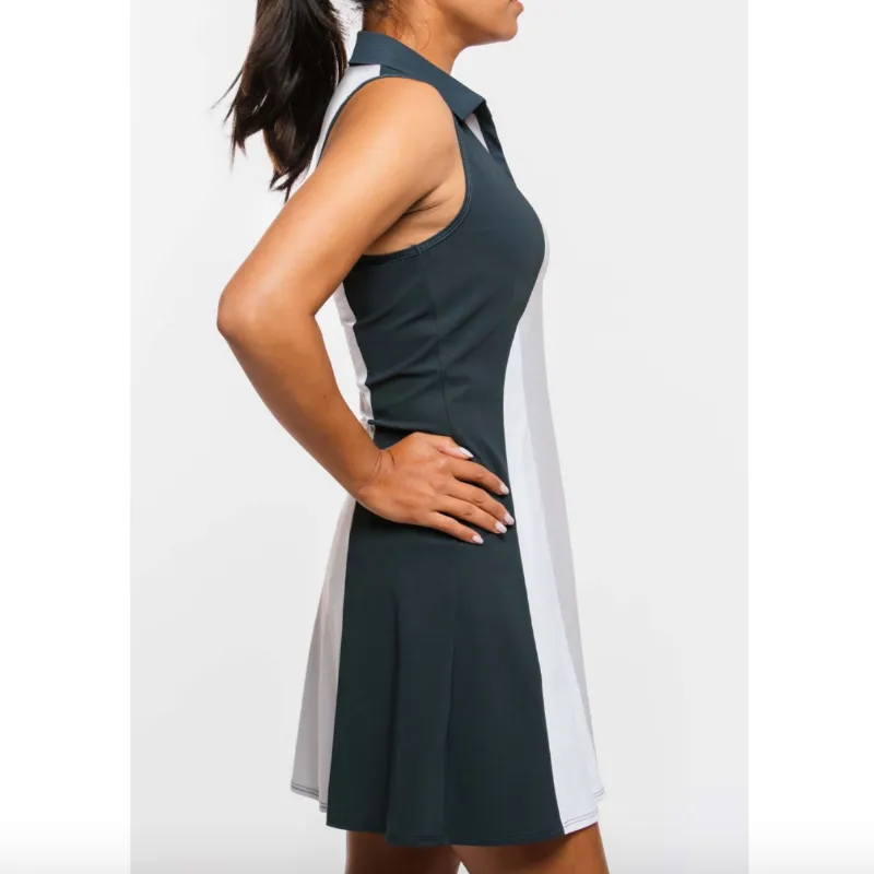 Foray Golf Current Wave Dress - Grey/White