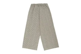 Girl Palazzo Wide Trousers - Checks