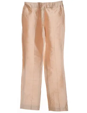 Gold Classic Straight-Fit Trousers - W30 L32